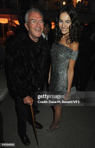Michael White and actress Camilla Belle attends the Vanity Fair and Gucci Party Honoring Martin Scorsese during the 63rd Annual Cannes Film Festival...