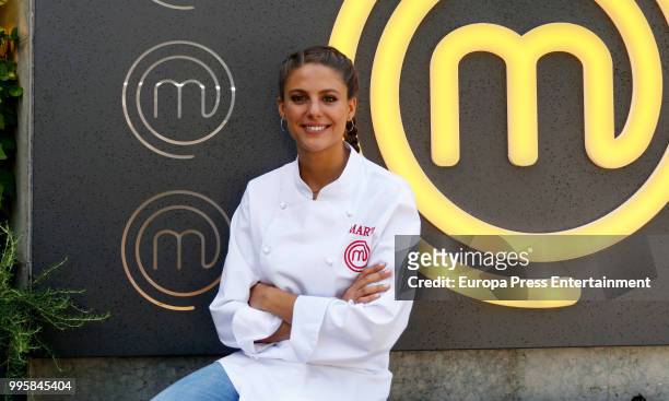 Marta Verona, the winner of TV's MasterChef, poses for a photo session on July 10, 2018 in Madrid, Spain.