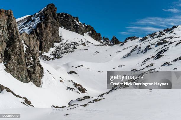 snowy ridge - nick haynes stock pictures, royalty-free photos & images