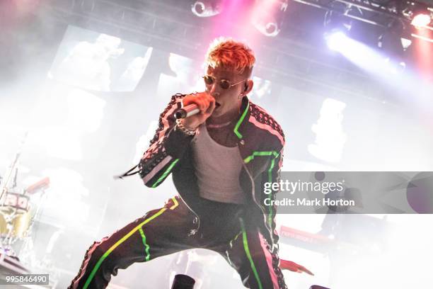 Machine Gun Kelly performs on Day 5 of the RBC Bluesfest at LeBreton Flats on July 10, 2018 in Ottawa, Canada.