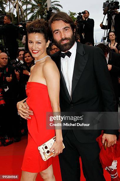 Maria Jurado attends the 'You Will Meet A Tall Dark Stranger' premiere at the Palais des Festivals during the 63rd Annual Cannes Film Festival on May...