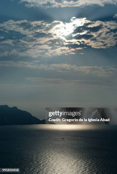 amanecer en benidorm - abad stock pictures, royalty-free photos & images