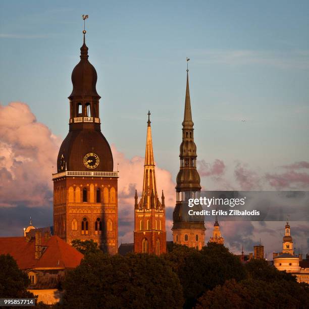 Pierre Riga 266 église Saint Pierre Riga Stock Photos, High-Res Pictures, and ...