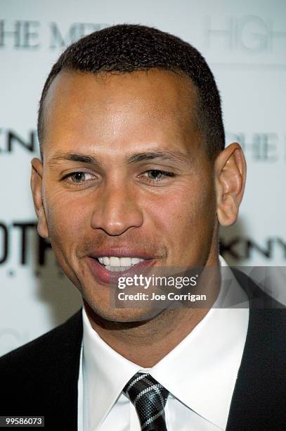 New York Yankee third baseman Alex Rodriguez attends the Gotham Magazine Cover Party for Alex Rodriguez at Highbar on May 15, 2010 in New York City.