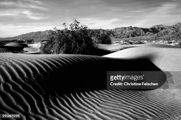 death valley dunes - christina felschen ストックフォトと画像