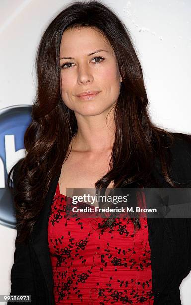 Actress Rhona Mitra attends the Disney and ABC Television Group Summer press junket at ABC on May 15, 2010 in Burbank, California.