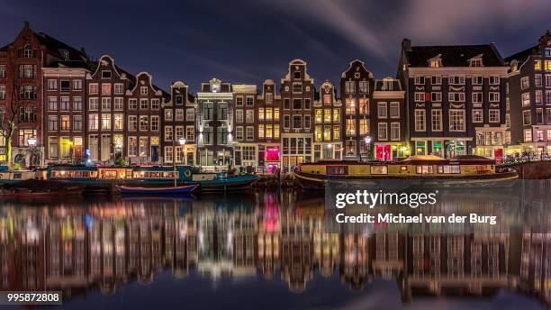 singel red lights amsterdam - burg stock pictures, royalty-free photos & images