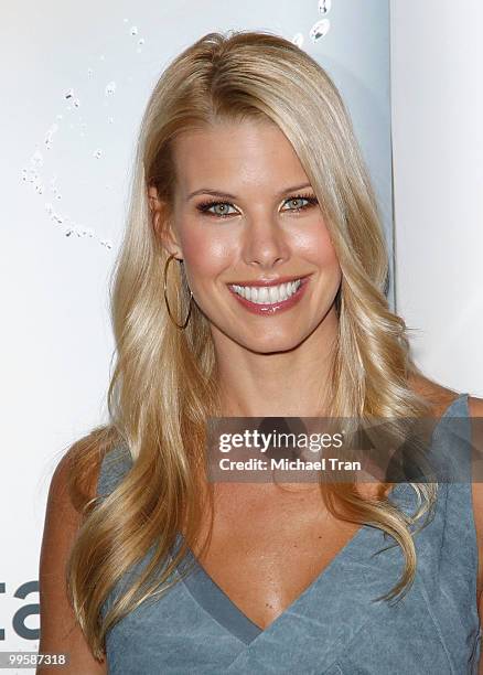 Beth Ostrosky arrives to the Disney/ABC Television Group press junket held at the ABC Television Network Building on May 15, 2010 in Burbank,...