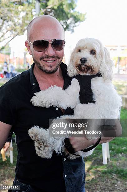 Alex Perry attends the RSPCA Million Paws Walk at Sydney Olympic Park on May 16, 2010 in Sydney, Australia.