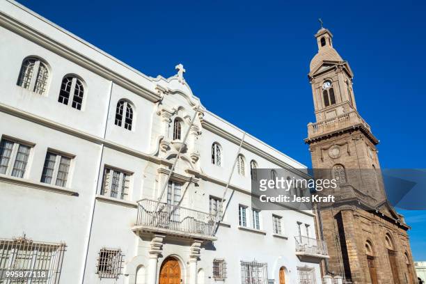cathedral in la serena, chile - la serena stock pictures, royalty-free photos & images
