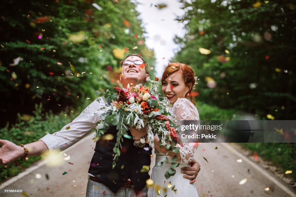 Celebrating Their Wedding With Style