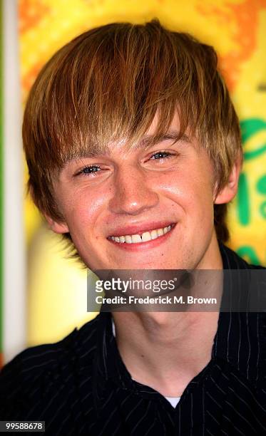 Actor Jason Dolley attends the Disney and ABC Television Group Summer press junket at ABC on May 15, 2010 in Burbank, California.
