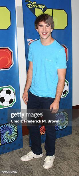 Actor Hutch Dano attends the Disney and ABC Television Group Summer press junket at ABC on May 15, 2010 in Burbank, California.