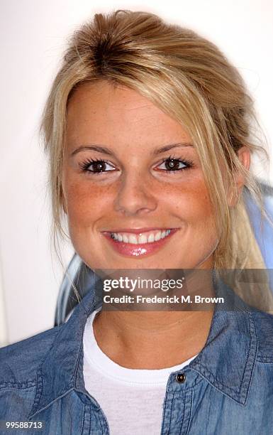 Actress Ali Fedotowsky attends the Disney and ABC Television Group Summer press junket at ABC on May 15, 2010 in Burbank, California.