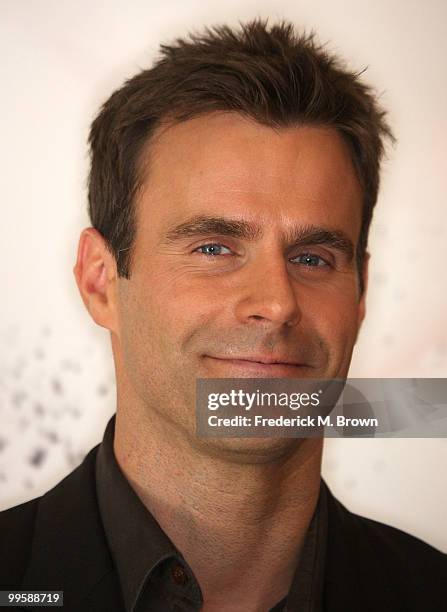 Actor Cameron Mathison attends the Disney and ABC Television Group Summer press junket at ABC on May 15, 2010 in Burbank, California.