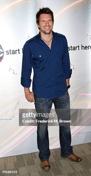 Actor Rossi Moreale attends the Disney and ABC Television Group Summer press junket at ABC on May 15, 2010 in Burbank, California.