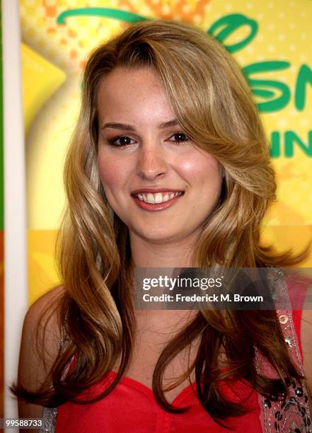 Actress Bridgit Mendler attends the Disney and ABC Television Group Summer press junket at ABC on May 15, 2010 in Burbank, California.