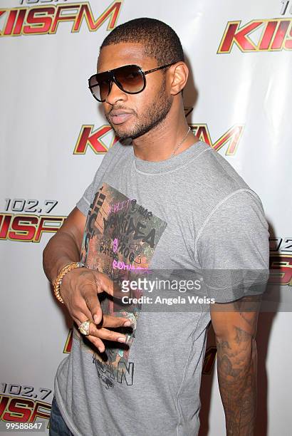 Usher arrives at KIIS FM's Wango Tango 2010 at the Staples Center on May 15, 2010 in Los Angeles, California.