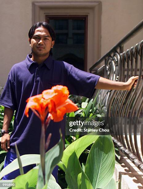 Asia Football Feature- Akmal Rizal, the Star Striker of Malaysia National Under-23 Team. DIGITAL IMAGE. Drive Mode: Continuous Focus Mode: One Shot...