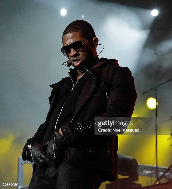 Usher performs at KIIS FM's 2010 Wango Tango Concert at Staples Center on May 15, 2010 in Los Angeles, California.