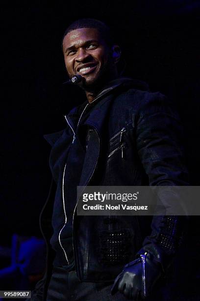 Usher performs at KIIS FM's 2010 Wango Tango Concert at Staples Center on May 15, 2010 in Los Angeles, California.