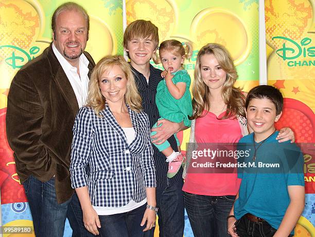 Actor Eric Allan Kramer, actress Leigh-Allyn Baker, actor Jason Dolley, actresses Mia Talerico and Bridgit Mendler and actor Bradley Steven Perry...