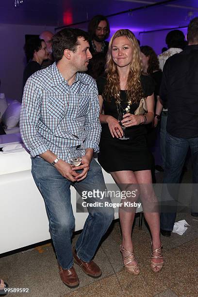 Julia Stiles attends the after party for The National concert benefit presented by ZYNC from American Express at Skylight One Hanson on May 15, 2010...