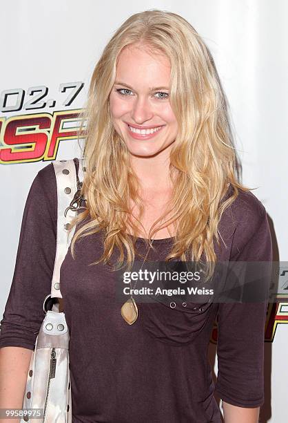 Actress Leven Ramblin arrives at KIIS FM's Wango Tango 2010 at the Staples Center on May 15, 2010 in Los Angeles, California.