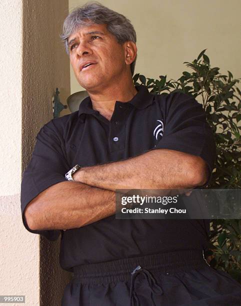 Arthur Bernardes the Brazilian Coach of Saudi Arabia Football Club, Al Shabab. DIGITAL IMAGE Mandatory Credit: Stanley Chou/ALLSPORT