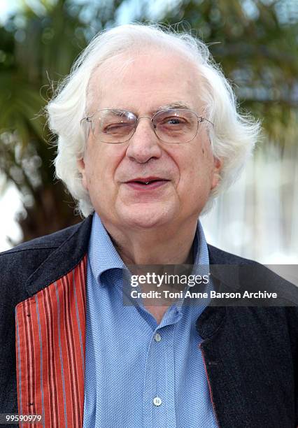 Director Bertrand Tavernier attends the 'The Princess Of Montpensier' Photo Call held at the Palais des Festivals during the 63rd Annual...