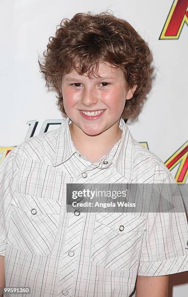 Actor Nolan Gould arrives at KIIS FM's Wango Tango 2010 at the Staples Center on May 15, 2010 in Los Angeles, California.