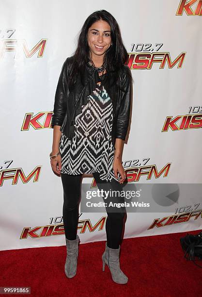 Courtenay Semel arrives at KIIS FM's Wango Tango 2010 at the Staples Center on May 15, 2010 in Los Angeles, California.