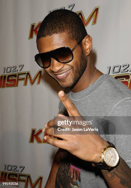 Recording artist Usher attends KIIS FM's 2010 Wango Tango Concert at Staples Center on May 15, 2010 in Los Angeles, California.