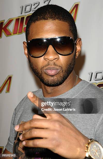 Recording artist Usher attends KIIS FM's 2010 Wango Tango Concert at Staples Center on May 15, 2010 in Los Angeles, California.