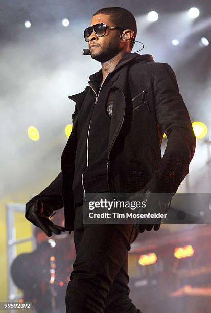 Usher performs as part of KIIS FM's Wango Tango 2010 at Staples Center on May 15, 2010 in Los Angeles, California.