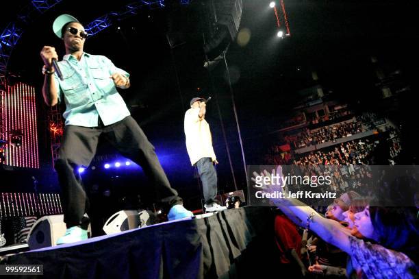 Bobby Ray of B.o.B.performs at KIIS FM's 2010 Wango Tango Concert at Nokia Theatre L.A. Live on May 15, 2010 in Los Angeles, California.