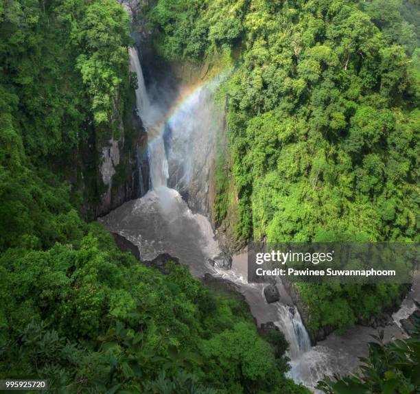 haew narok waterfall - narok fotografías e imágenes de stock