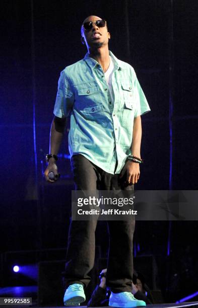 Bobby Ray of B.o.B. Performs at KIIS FM's 2010 Wango Tango Concert at Nokia Theatre L.A. Live on May 15, 2010 in Los Angeles, California.