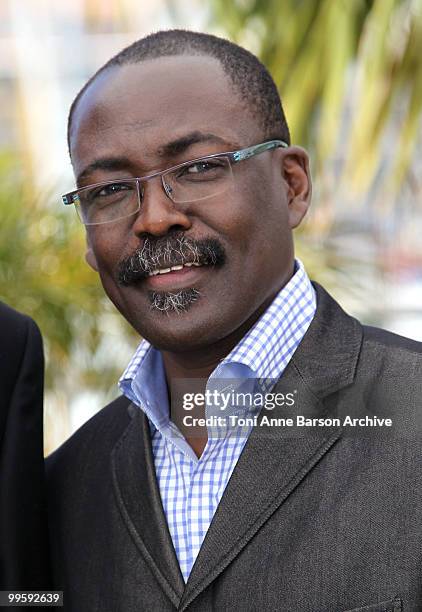 Director Mahamat-Saleh Haroun attends the 'A Screaming Man' Photo Call held at the Palais des Festivals during the 63rd Annual International Cannes...