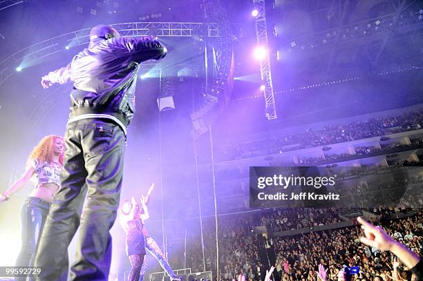Akon performs at KIIS FM's 2010 Wango Tango Concert at Nokia Theatre L.A. Live on May 15, 2010 in Los Angeles, California.