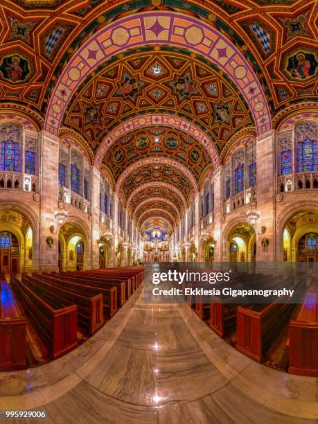rosary cathedral (brighter) - brighter stock pictures, royalty-free photos & images