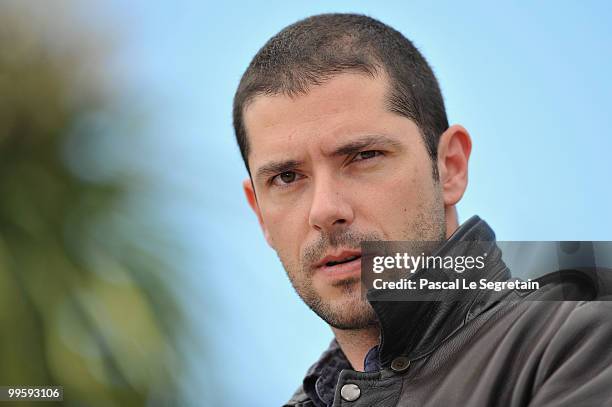Actor Melvil Poupaud attend the "Black Heaven" Photocall at the Palais des Festivals during the 63rd Annual Cannes Film Festival on May 16, 2010 in...
