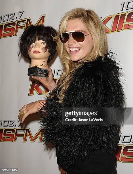 Ke$ha attends KIIS FM's 2010 Wango Tango Concert at Staples Center on May 15, 2010 in Los Angeles, California.