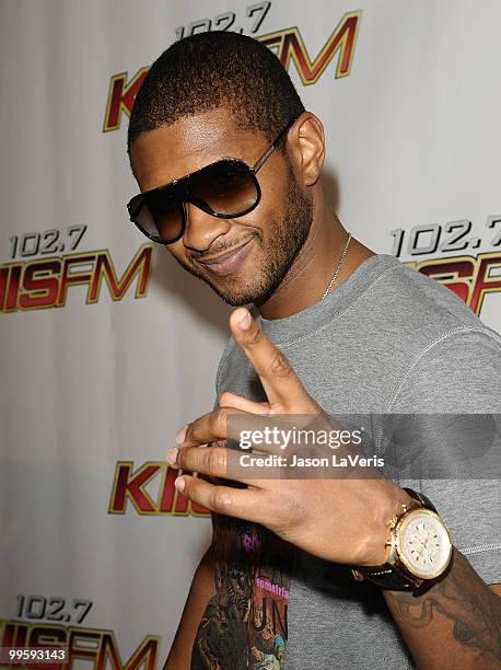 Recording artist Usher attends KIIS FM's 2010 Wango Tango Concert at Staples Center on May 15, 2010 in Los Angeles, California.
