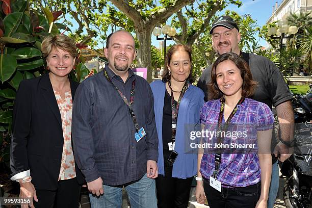 Dolores Beistegui Rohan Chabot of PROMEXICO, Ricardo Alvarez Felix of PROMEXICO, Director General of Mexican Film Institute Marina Stavenhagen,...