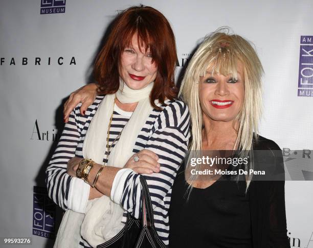 Betsey Johnson attends benefit for The American Folk Art Museum at Espace on May 15, 2010 in New York City.