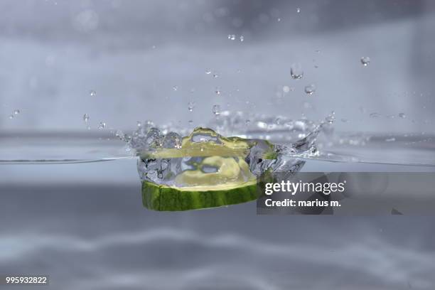 cuke is falling - lemon on an injury stock pictures, royalty-free photos & images