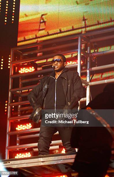 Singer Usher performs at 102.7 KIIS-FM's Wango Tango 2010 show, held at the Staples Center on May 15, 2010 in Los Angeles, California.