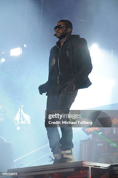 Singer Usher performs at 102.7 KIIS-FM's Wango Tango 2010 show, held at the Staples Center on May 15, 2010 in Los Angeles, California.