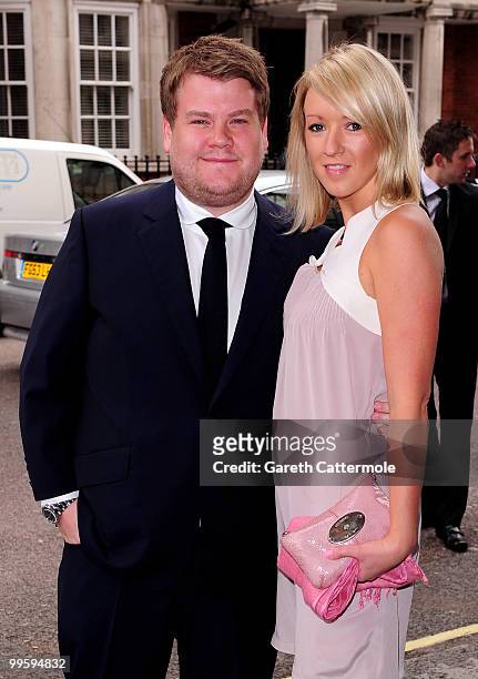 James Corden attends the wedding of David Walliams and Lara Stone at Claridge's Hotel on May 16, 2010 in London, England.